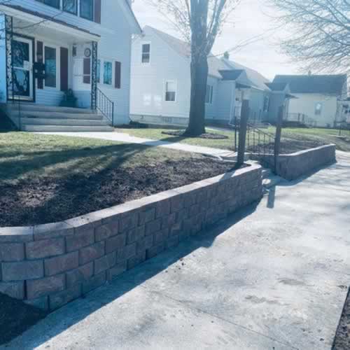 Retaining Wall After