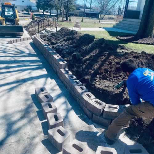 Retaining Wall Construction